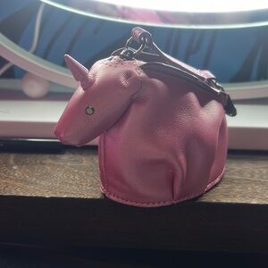 Coach unicorn coin bag
